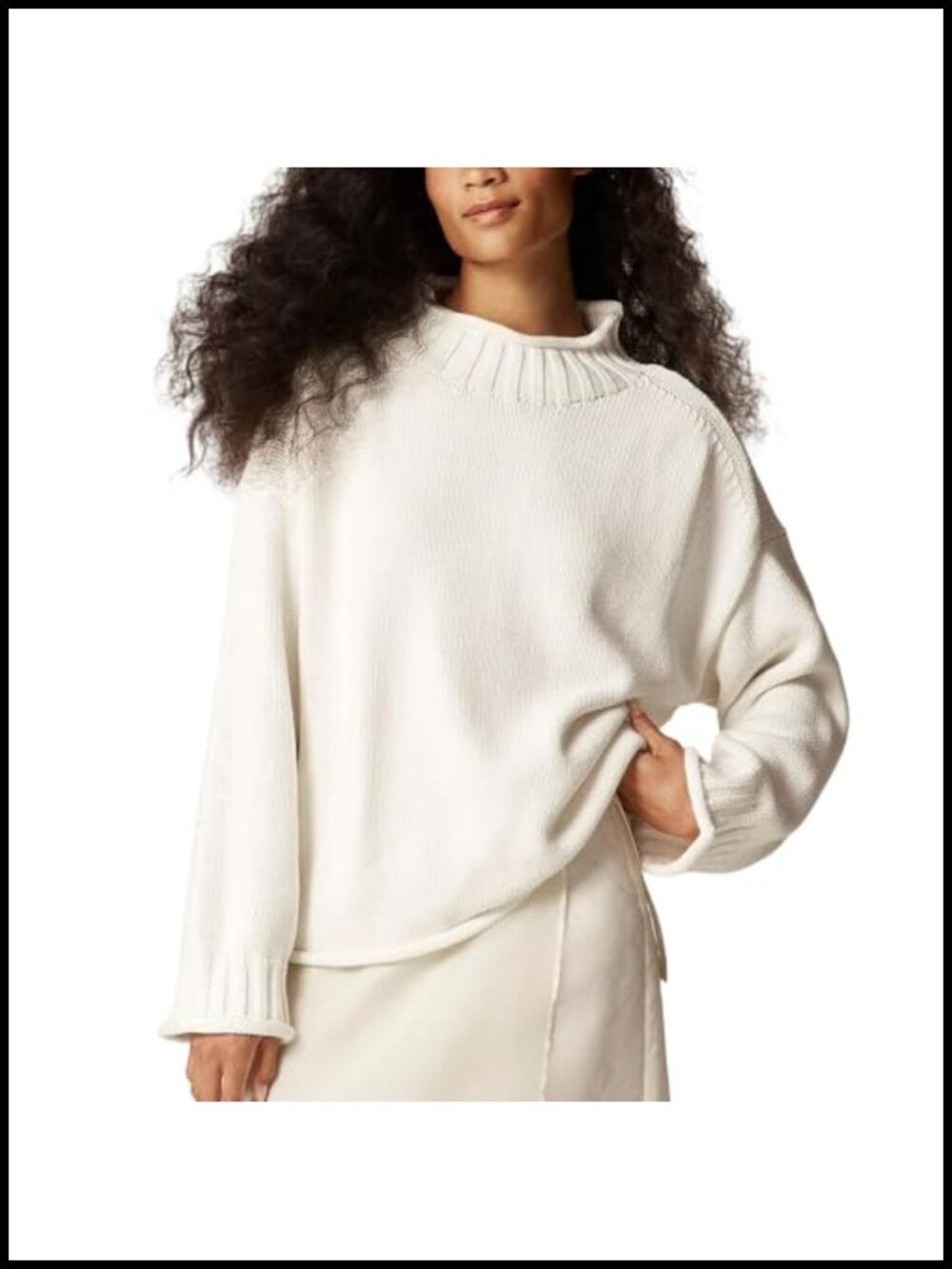 Oversized Chunky Cable Knit Pullover Sweater for Women Soft Long Sleeve